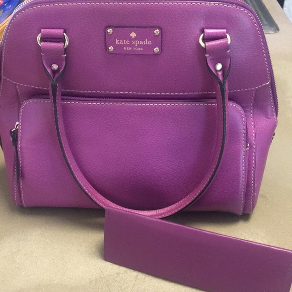 Kate Spade Handbag Purple